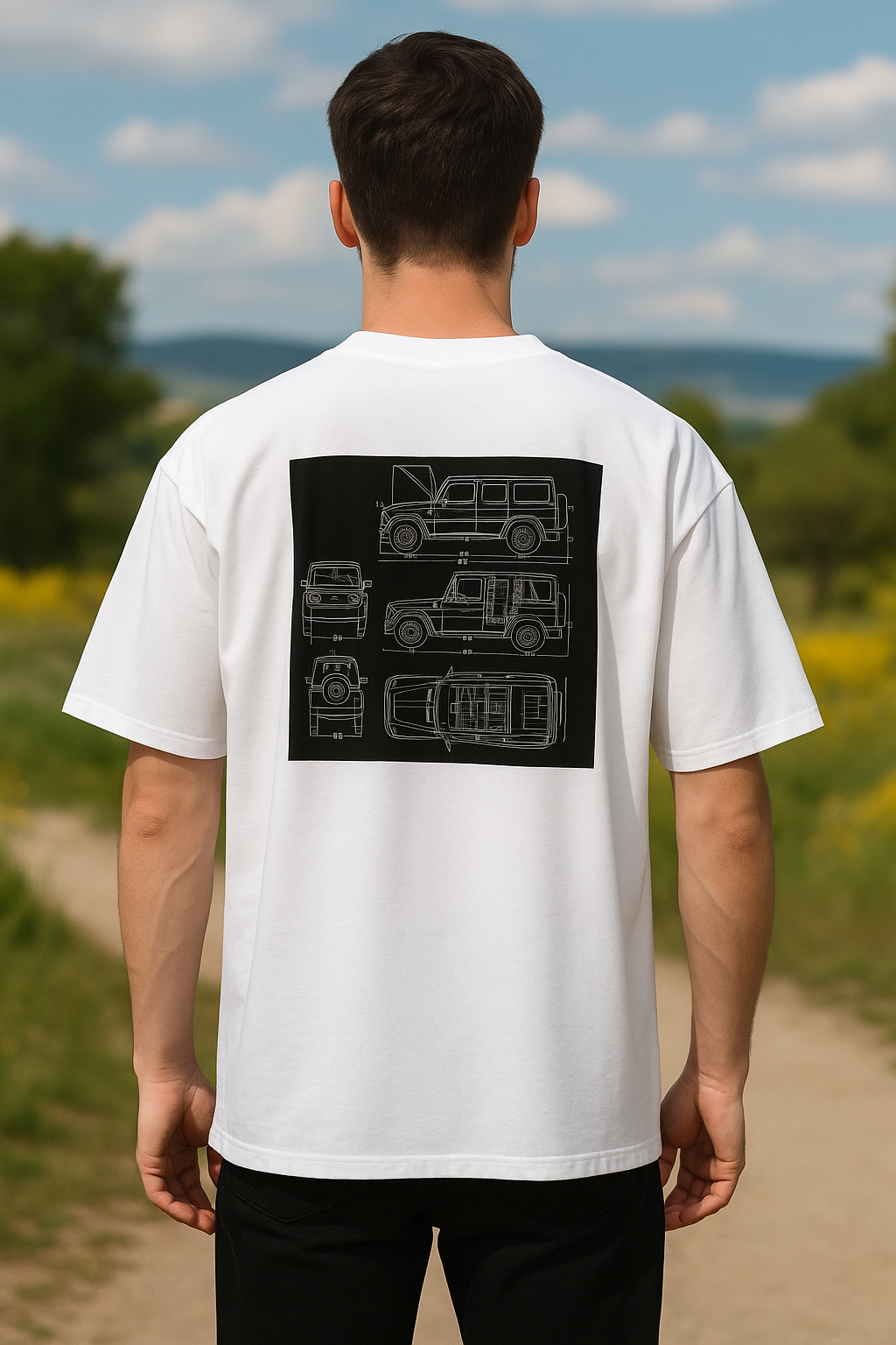 T-shirt oversize Class G