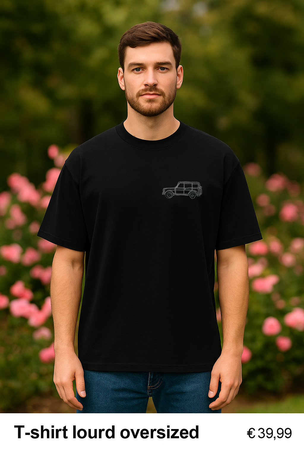 T-shirt oversized Class G